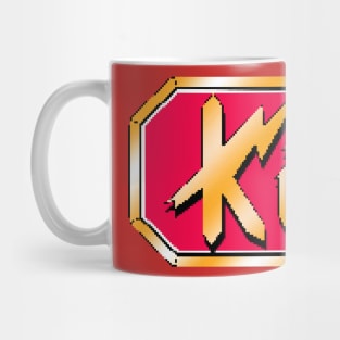 Retro Computer Games Kixx Software Pixellated Mug